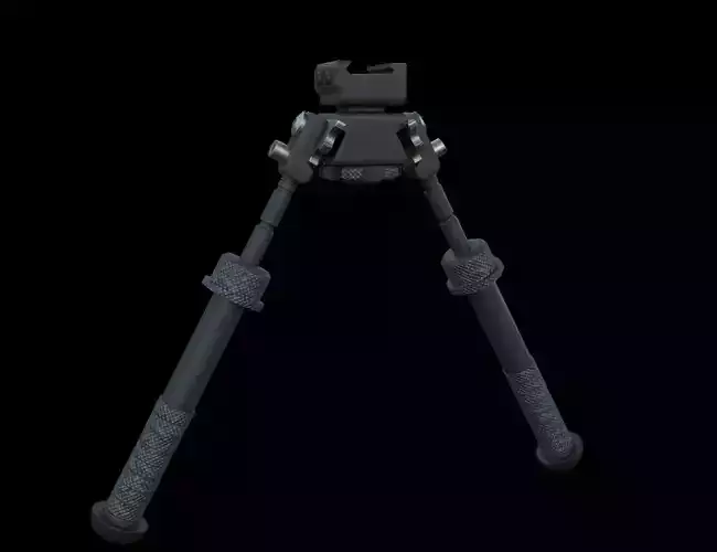 Bipod Low-poly 3D model
