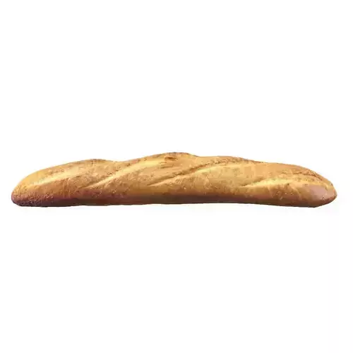 French baguette 3D model