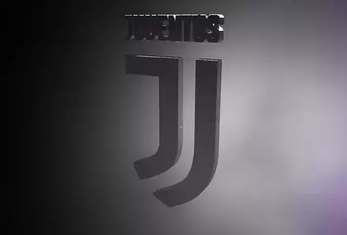 Juventus logo 3D model