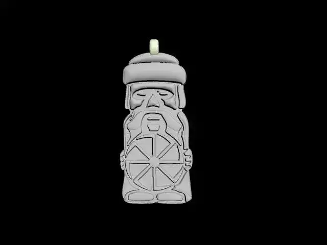 PAGAN SLAVIC IDOL pendant tin 3D model