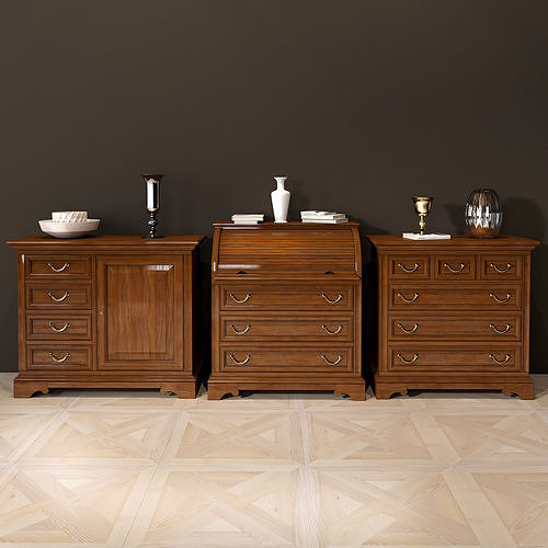Selva Milano set 02 3D model