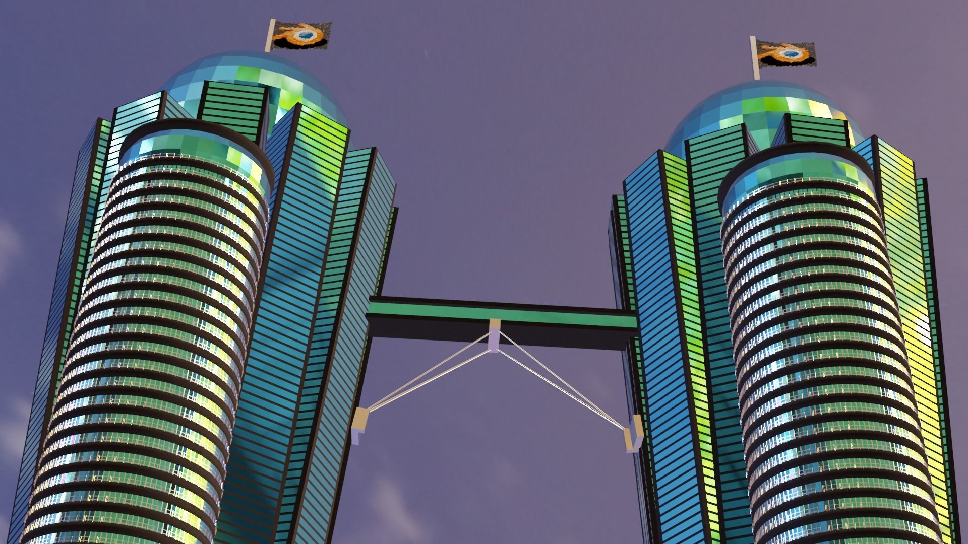 Modular Buildings  3D model_1