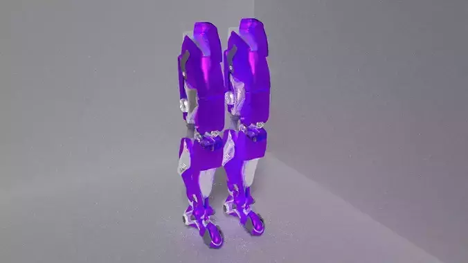 robot feet Free 3D model