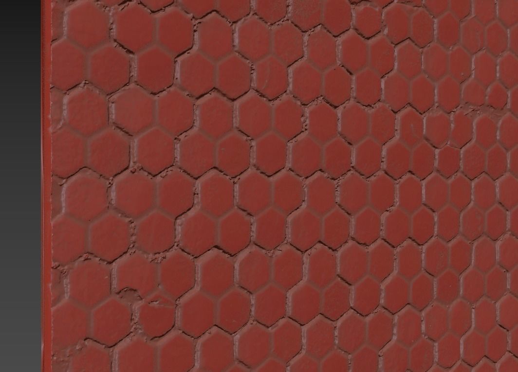 Ultra realistic Tiles Floor Scan 3D model_8