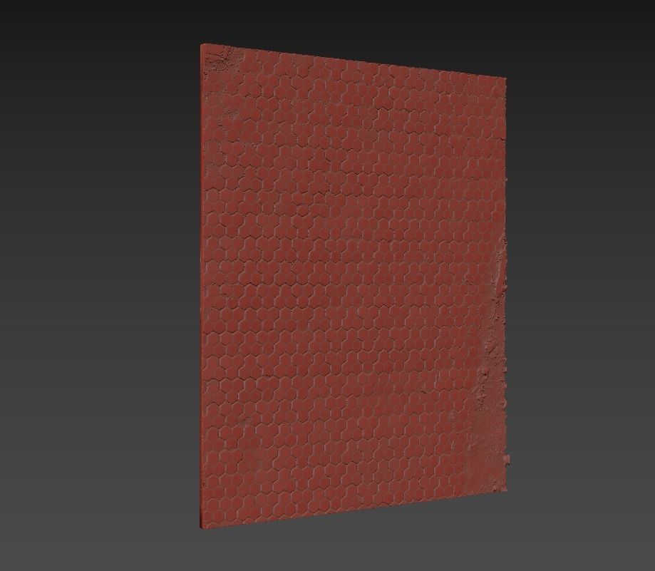 Ultra realistic Tiles Floor Scan 3D model_7