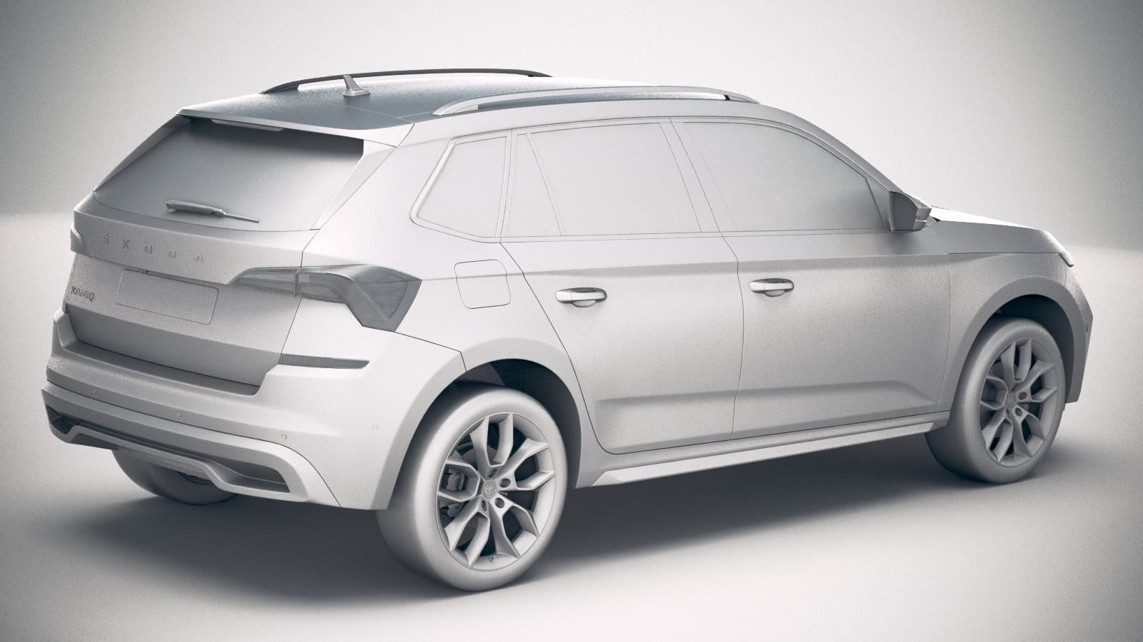Skoda Kamiq 2020 3D model_20