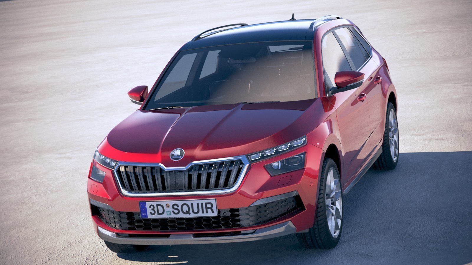Skoda Kamiq 2020 3D model_1