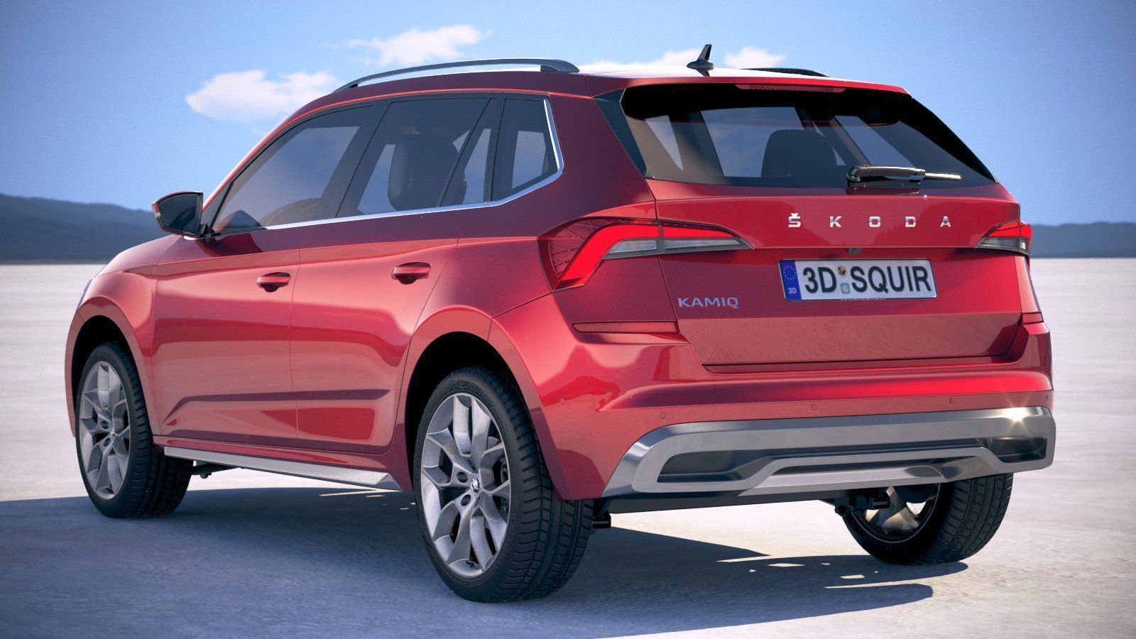 Skoda Kamiq 2020 3D model_13