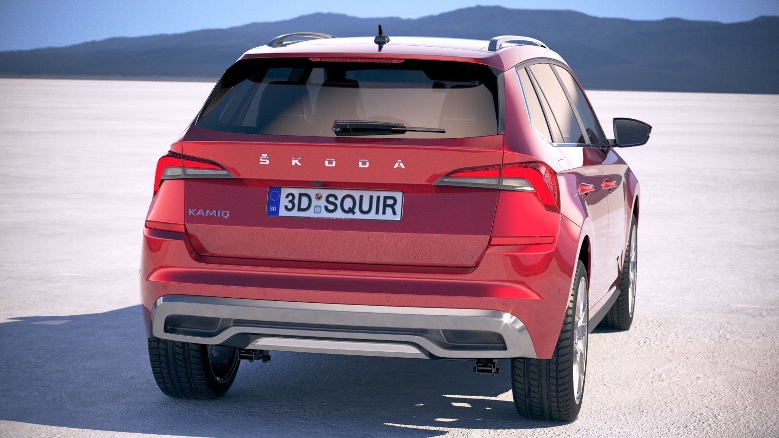 Skoda Kamiq 2020 3D model_5