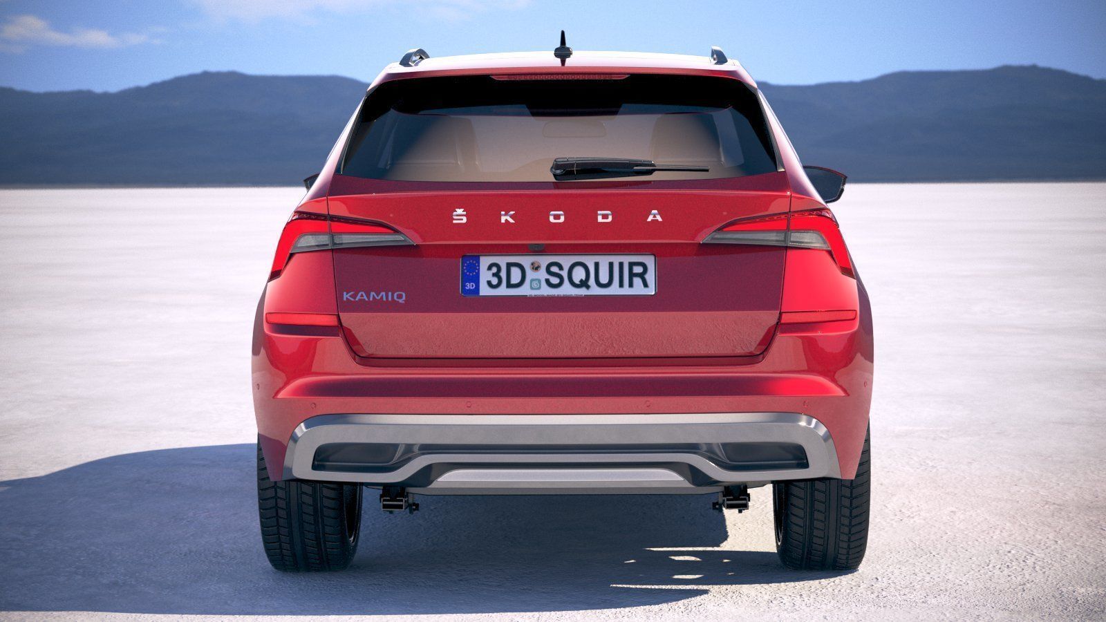 Skoda Kamiq 2020 3D model_10