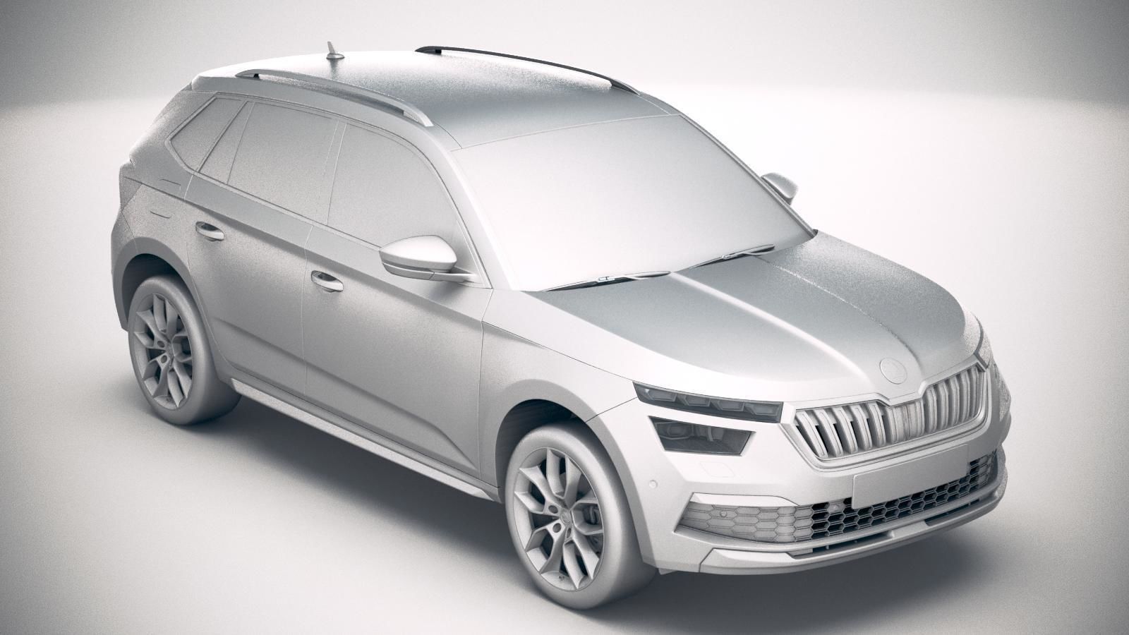 Skoda Kamiq 2020 3D model_21