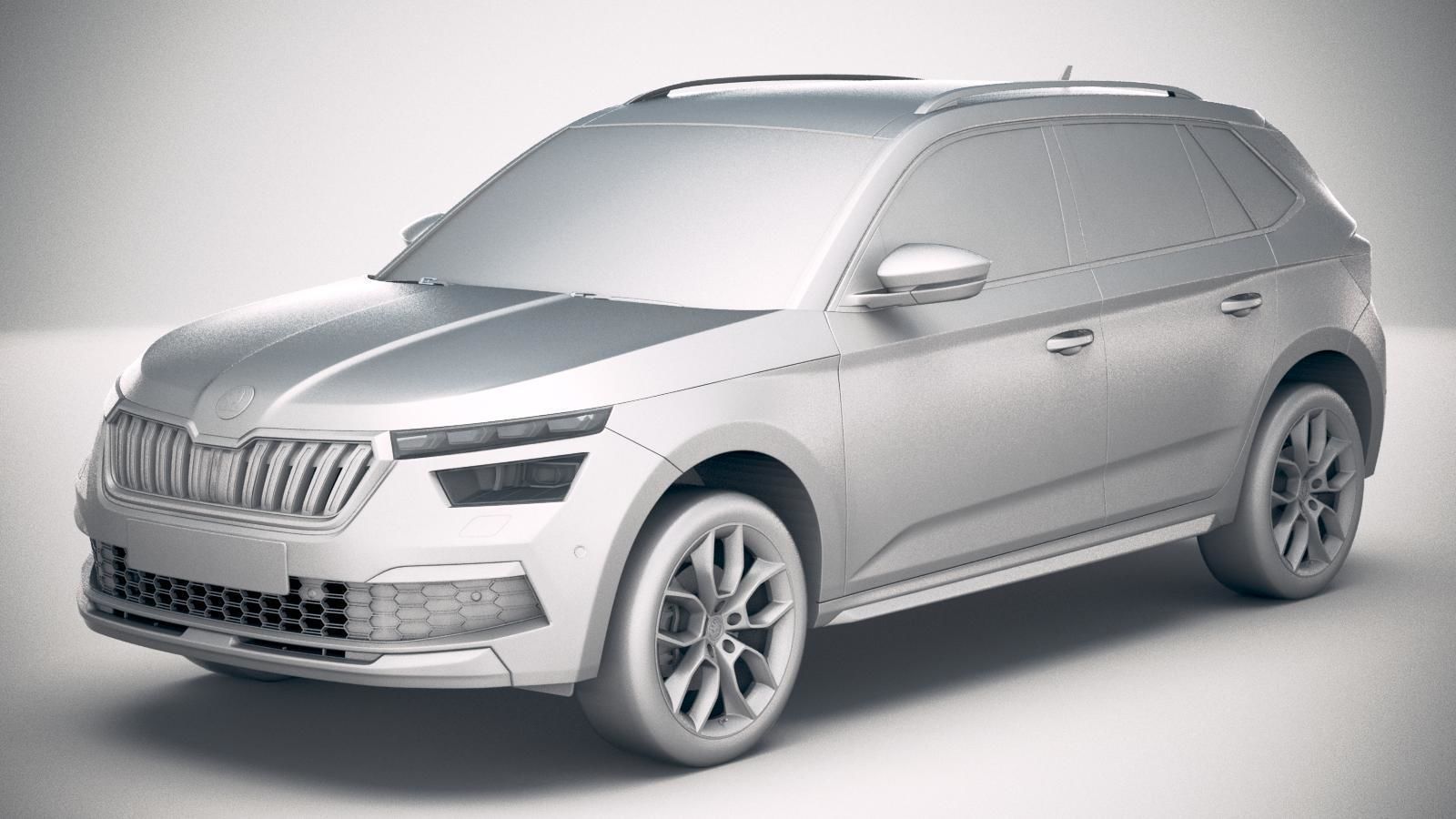 Skoda Kamiq 2020 3D model_17