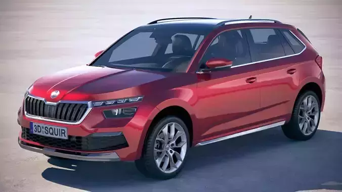 Skoda Kamiq 2020 3D model
