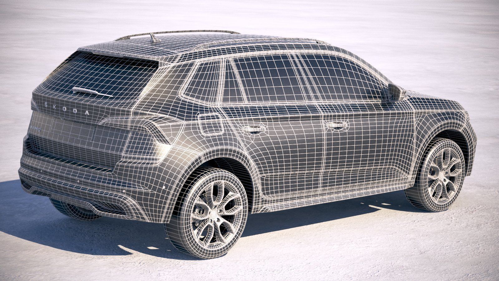 Skoda Kamiq 2020 3D model_27