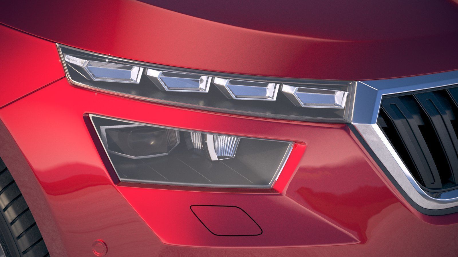 Skoda Kamiq 2020 3D model_15