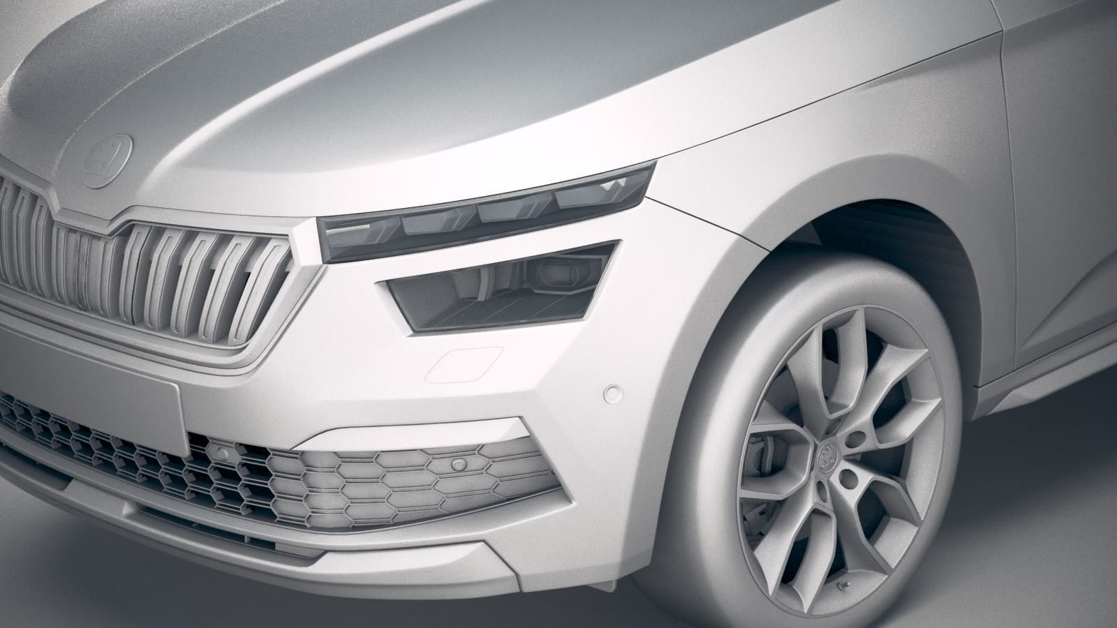 Skoda Kamiq 2020 3D model_18