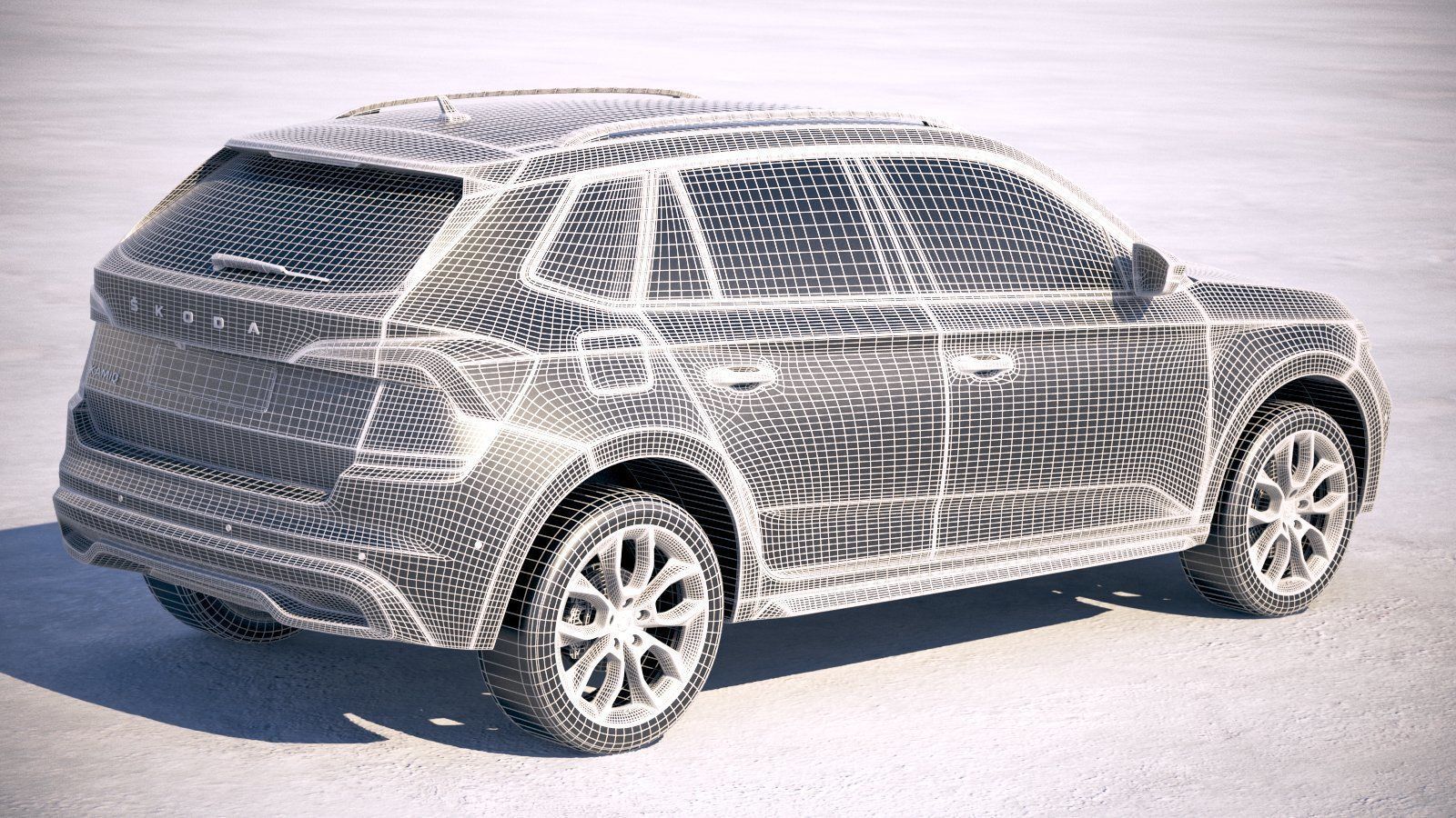 Skoda Kamiq 2020 3D model_25