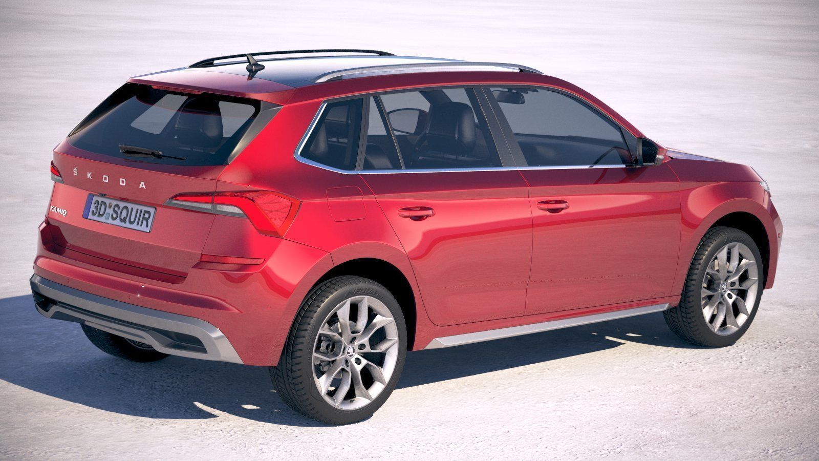 Skoda Kamiq 2020 3D model_4
