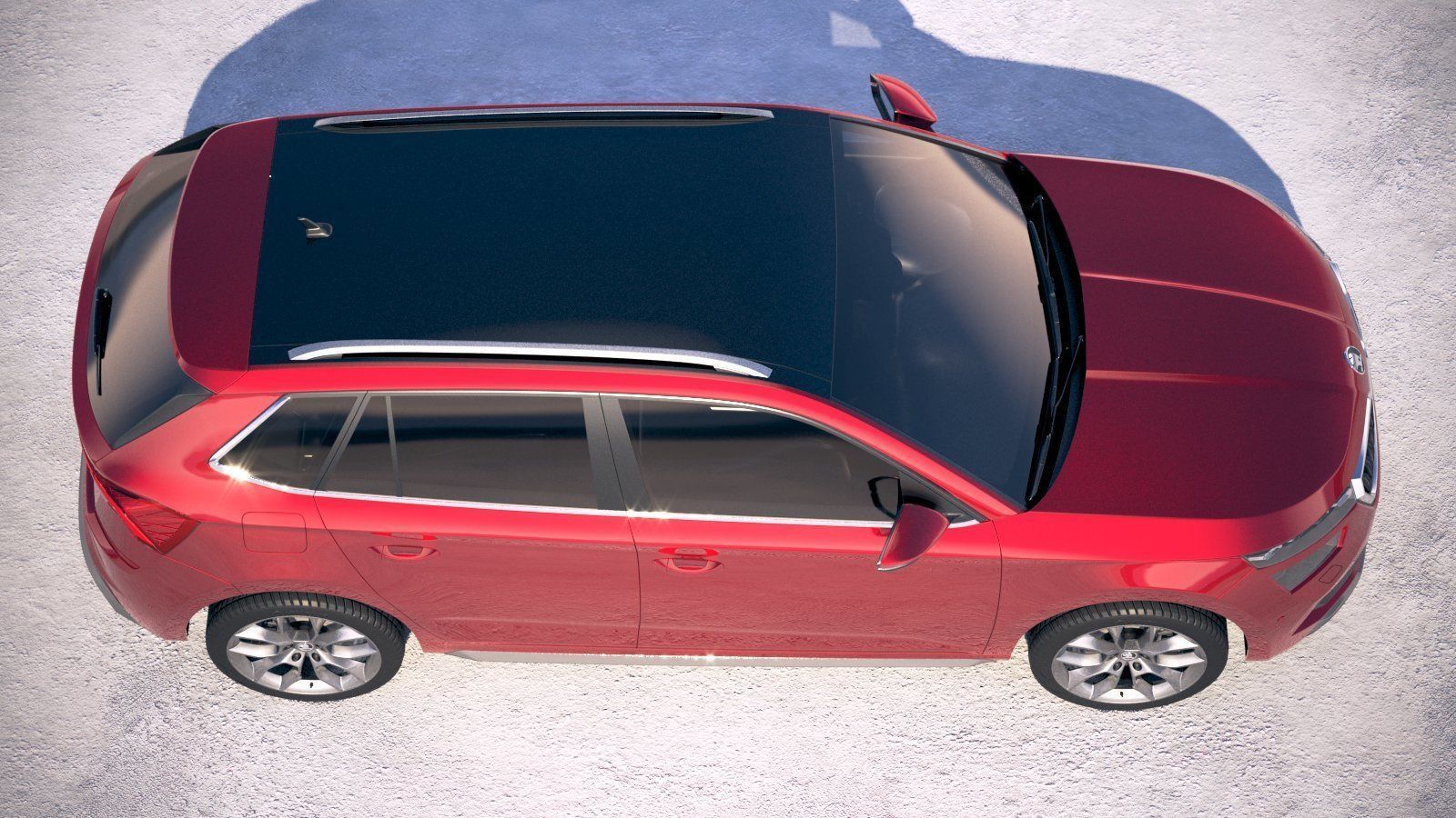 Skoda Kamiq 2020 3D model_7