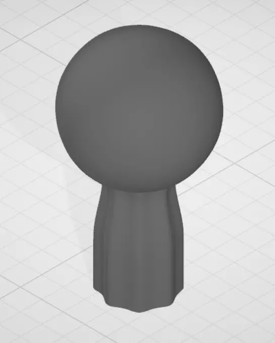 Handle for the Inner Detailed Part Free 3D print model