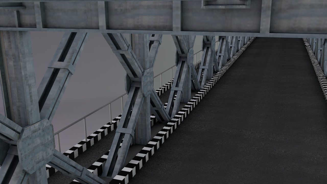 HP steel bridge Points 3D model_8