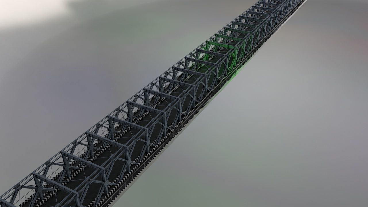 HP steel bridge Points 3D model_4