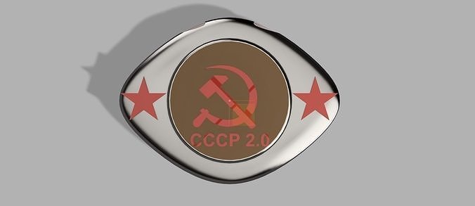 USSR medal 3D print model