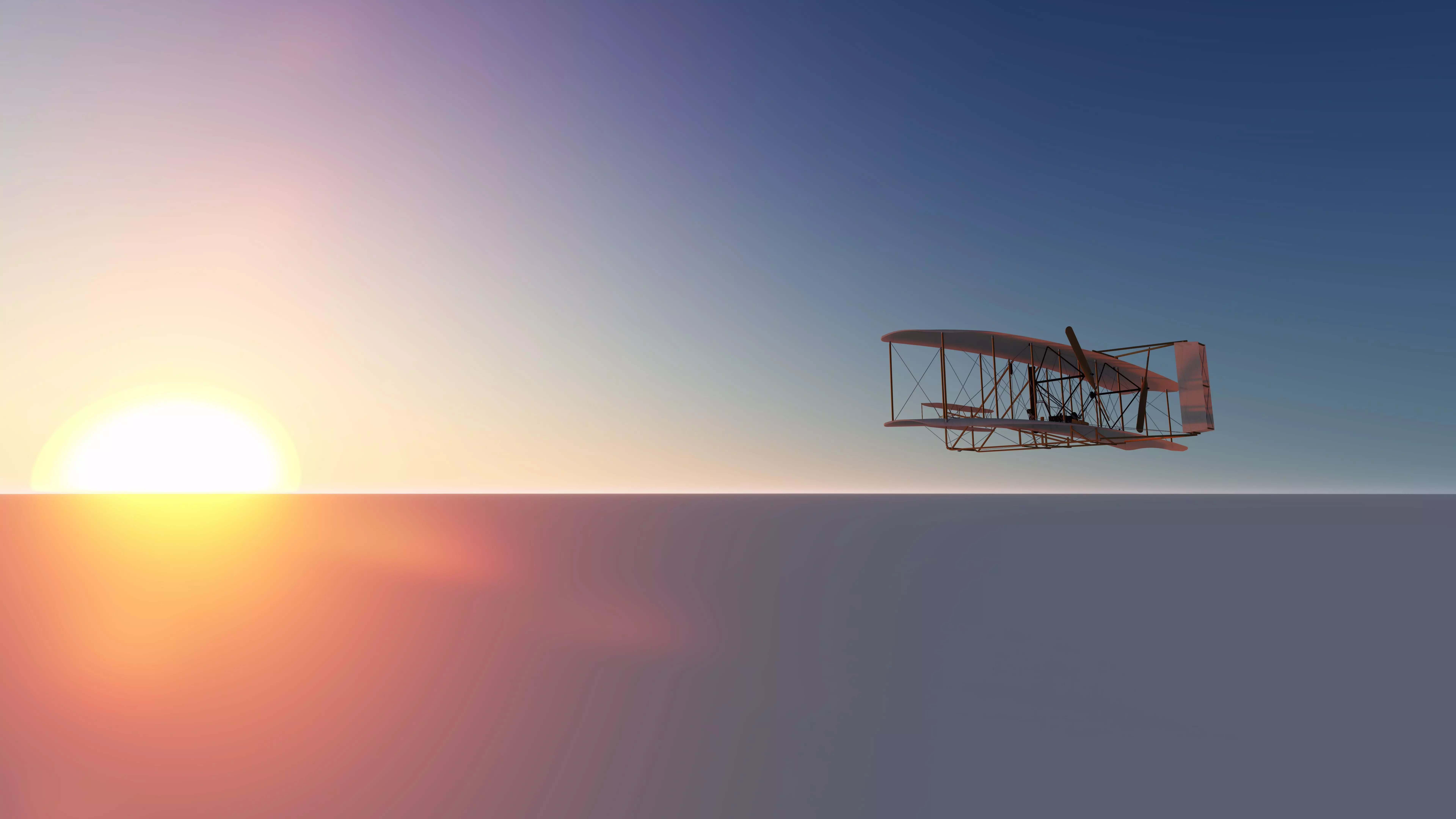 The Wright Flyer Free 3D model