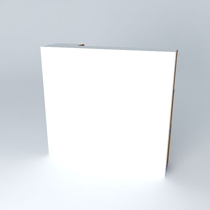 Entertainment console 3D model_1