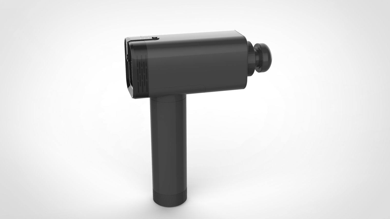 massage gun Free 3D model_5