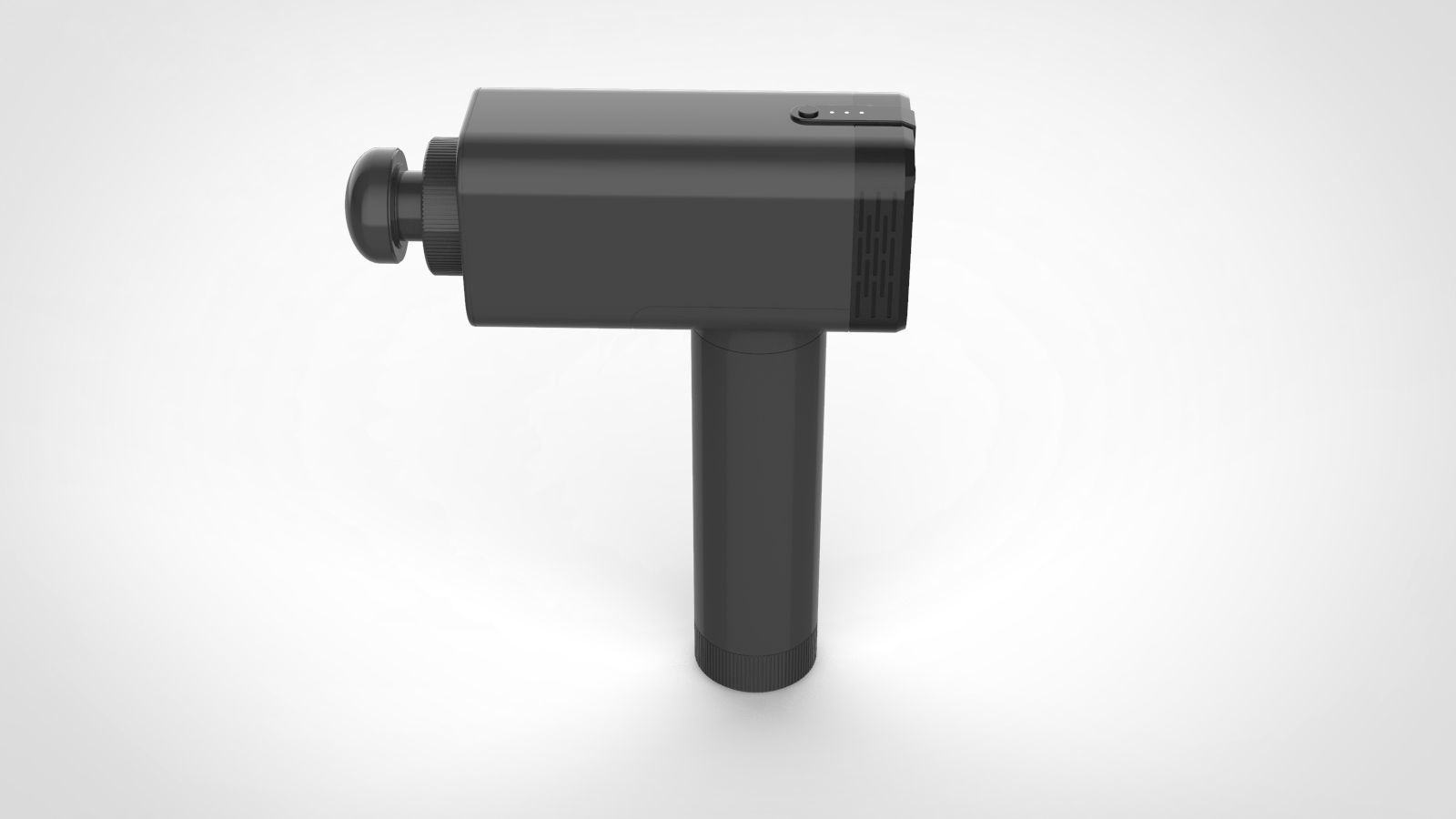 massage gun Free 3D model_1