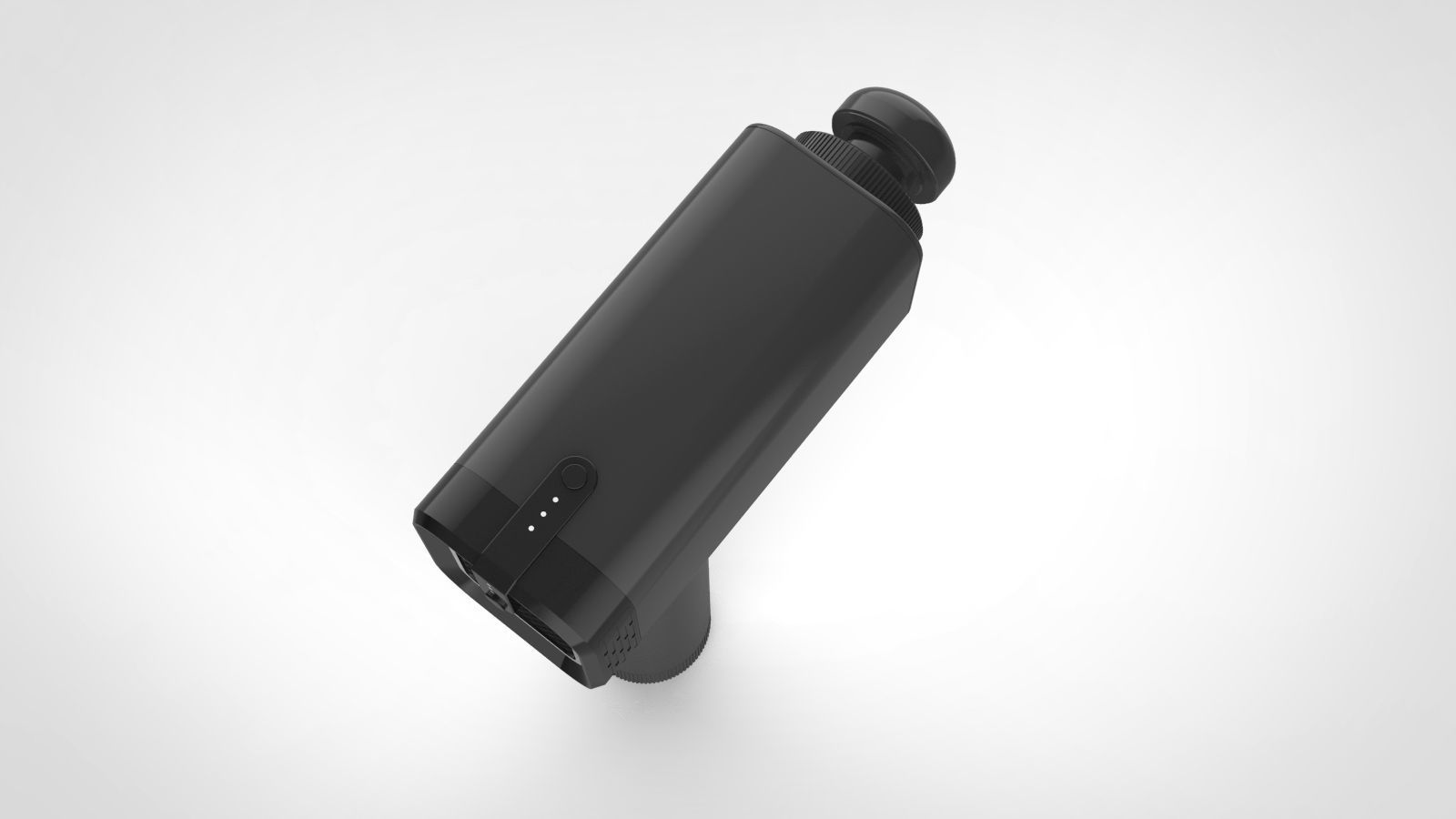 massage gun Free 3D model_8