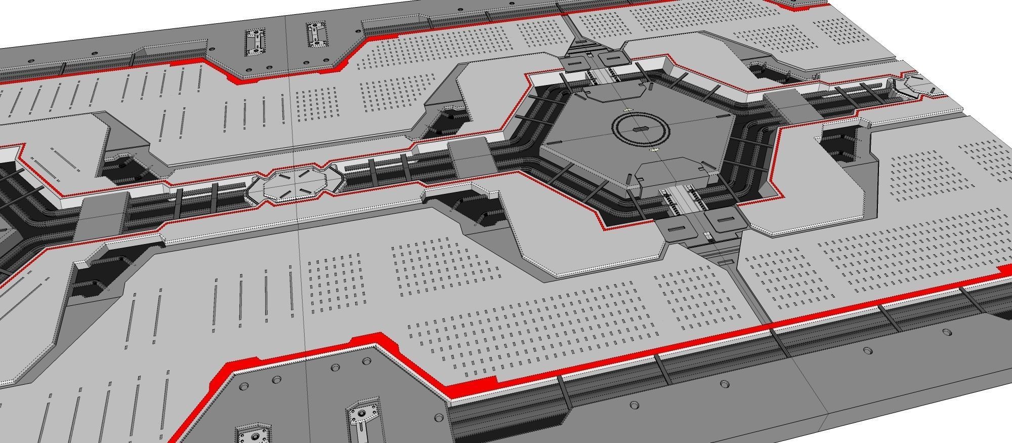 sci-fi Architectural element 14 3D model_25