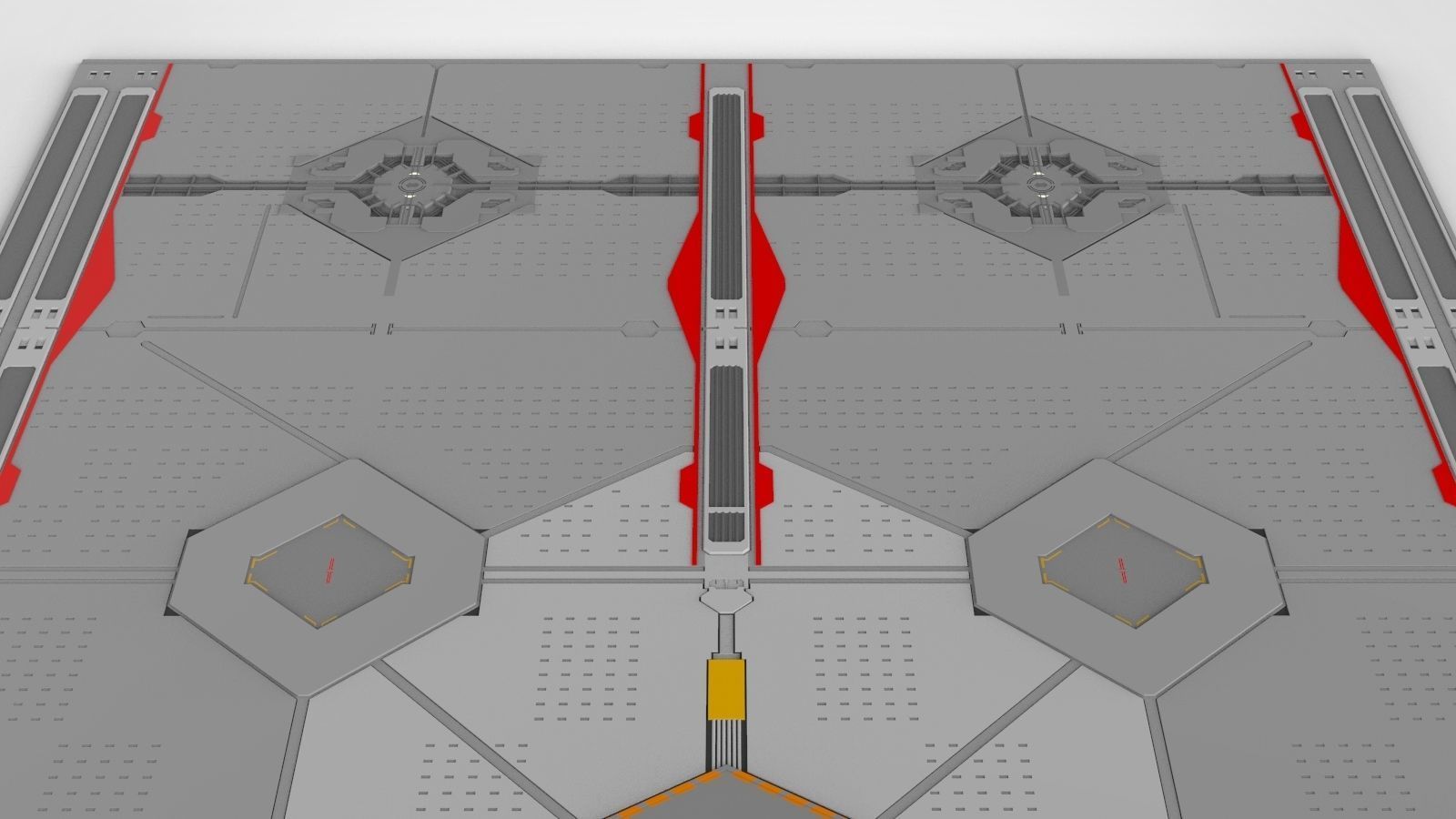 sci-fi Architectural element 14 3D model_2