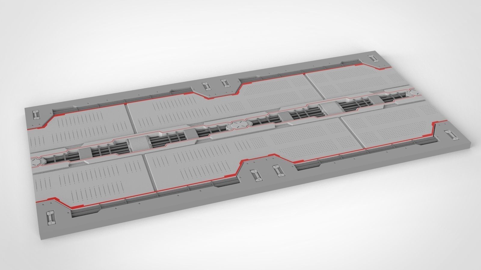 sci-fi Architectural element 14 3D model_12