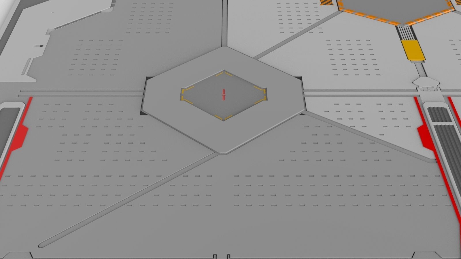 sci-fi Architectural element 14 3D model_5