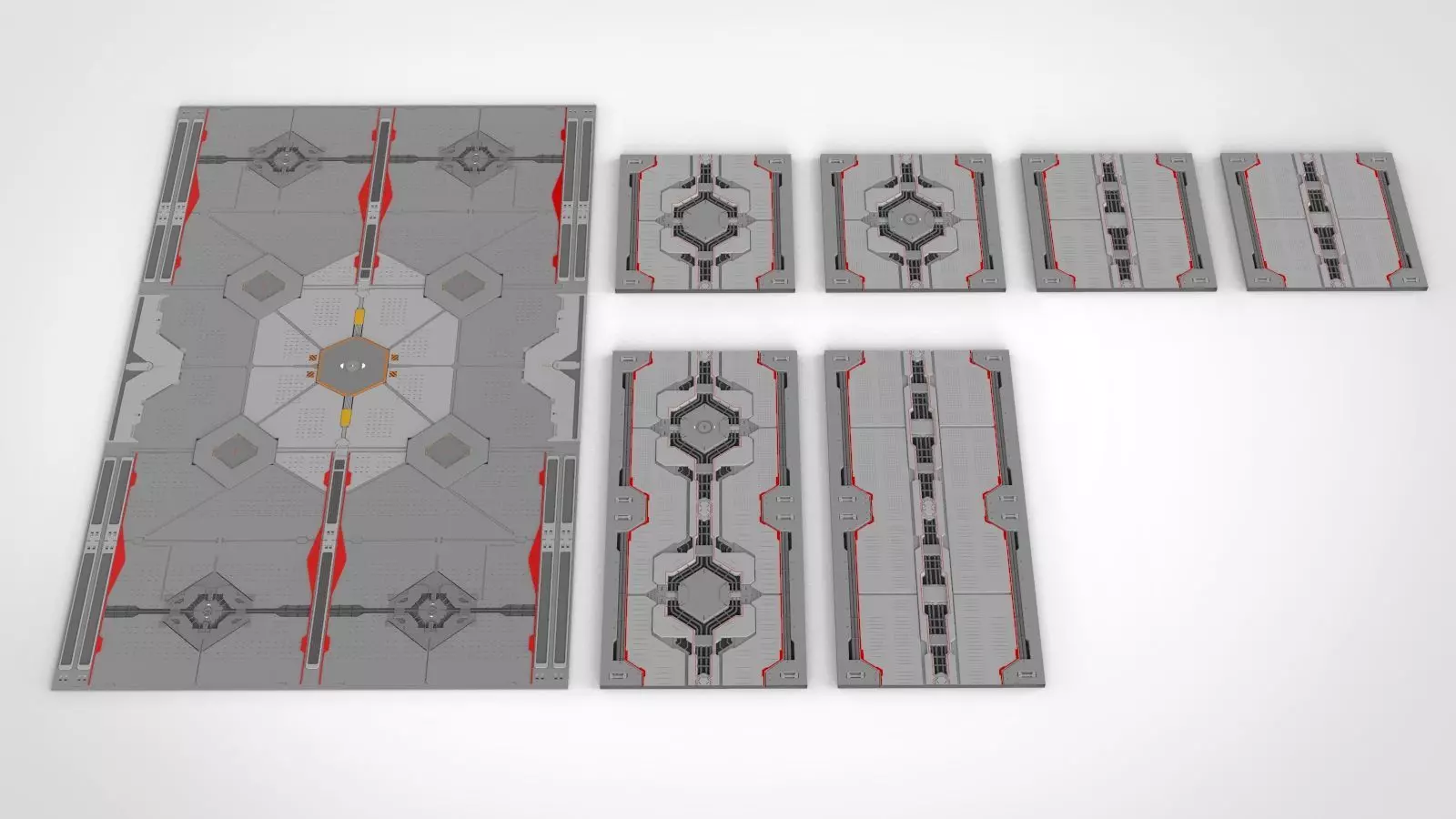 sci-fi Architectural element 14 3D model_0