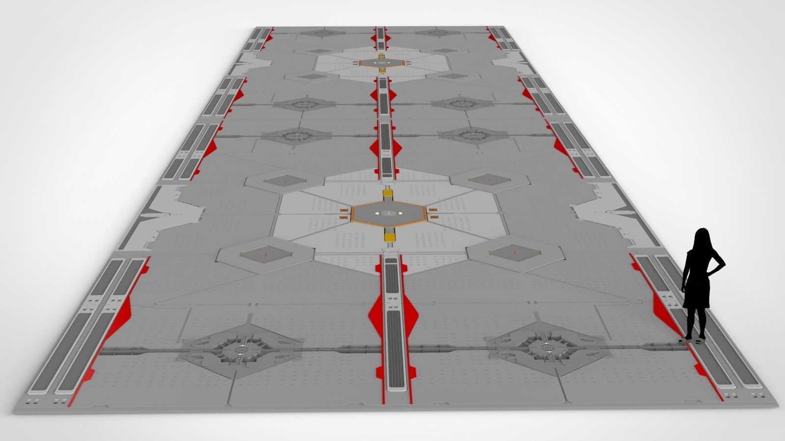 sci-fi Architectural element 14 3D model_17