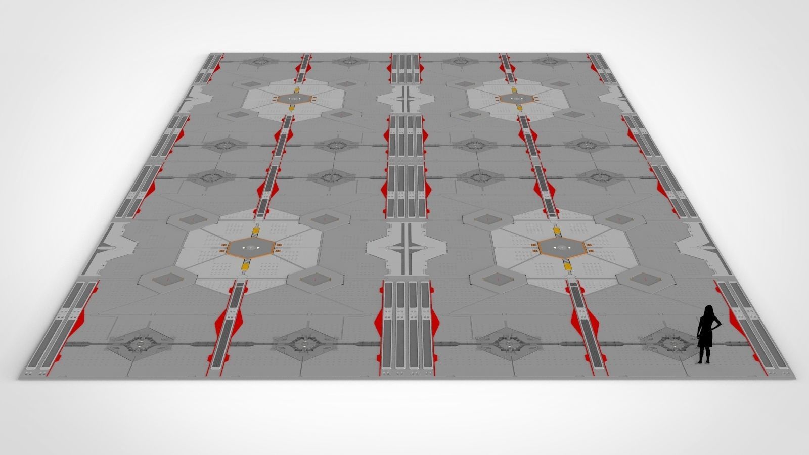 sci-fi Architectural element 14 3D model_18