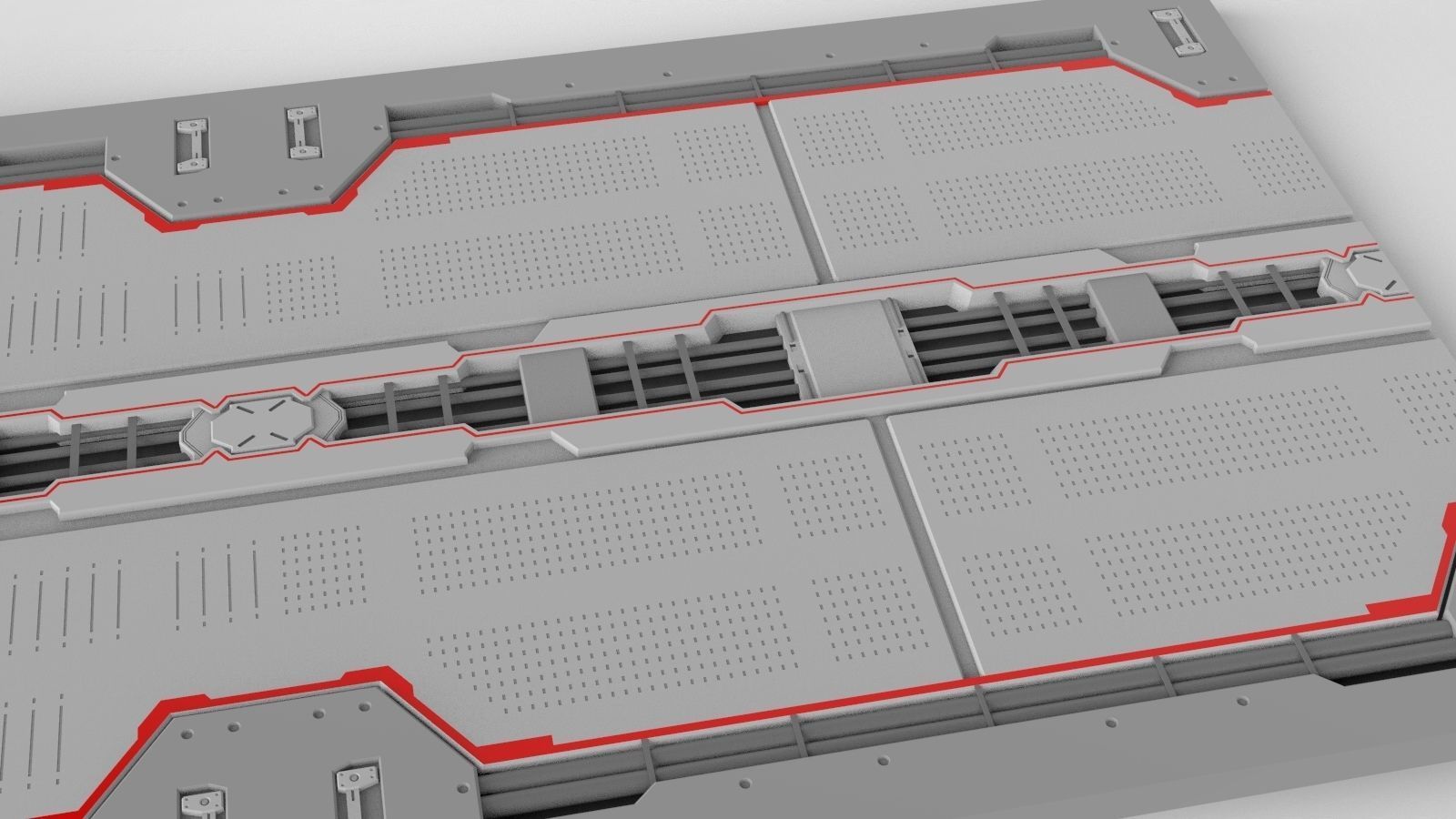 sci-fi Architectural element 14 3D model_13