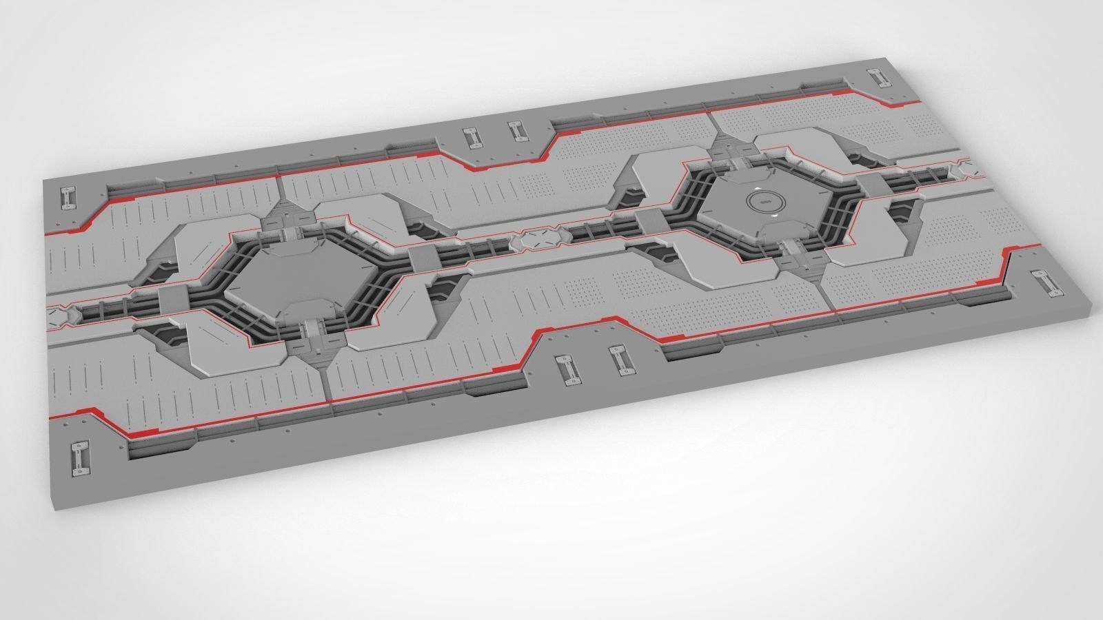 sci-fi Architectural element 14 3D model_7