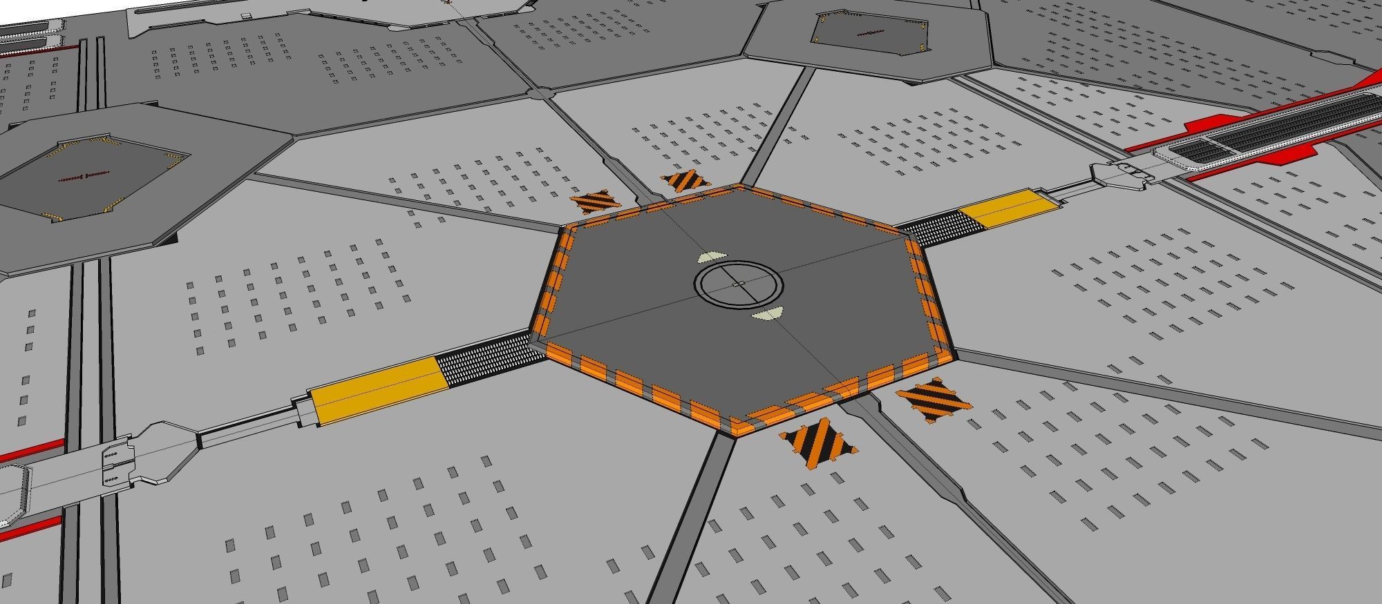 sci-fi Architectural element 14 3D model_22