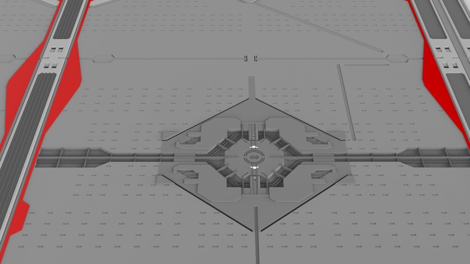 sci-fi Architectural element 14 3D model_4