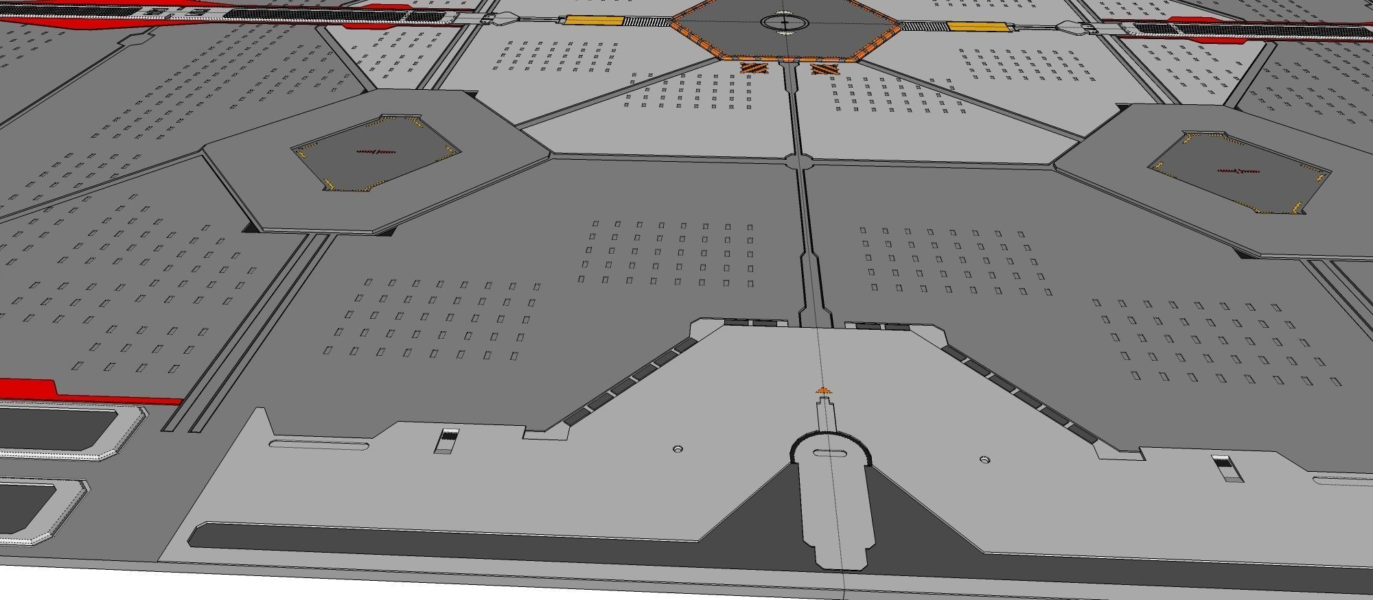 sci-fi Architectural element 14 3D model_23