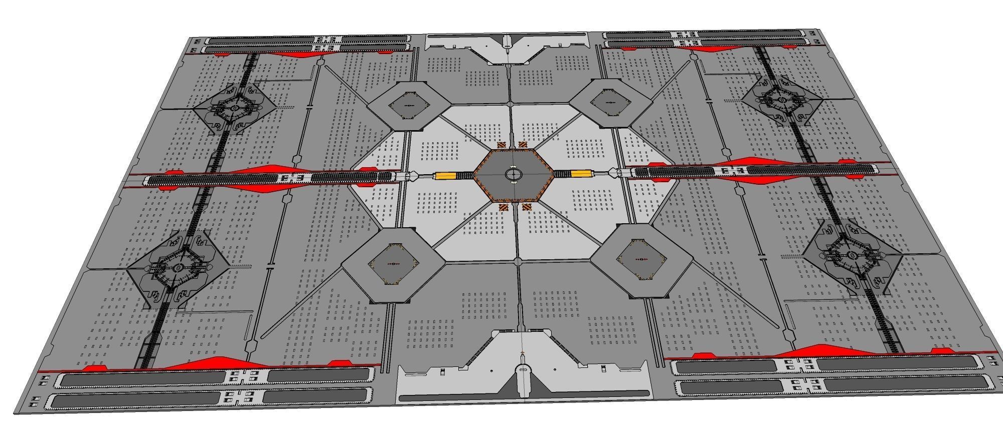 sci-fi Architectural element 14 3D model_20