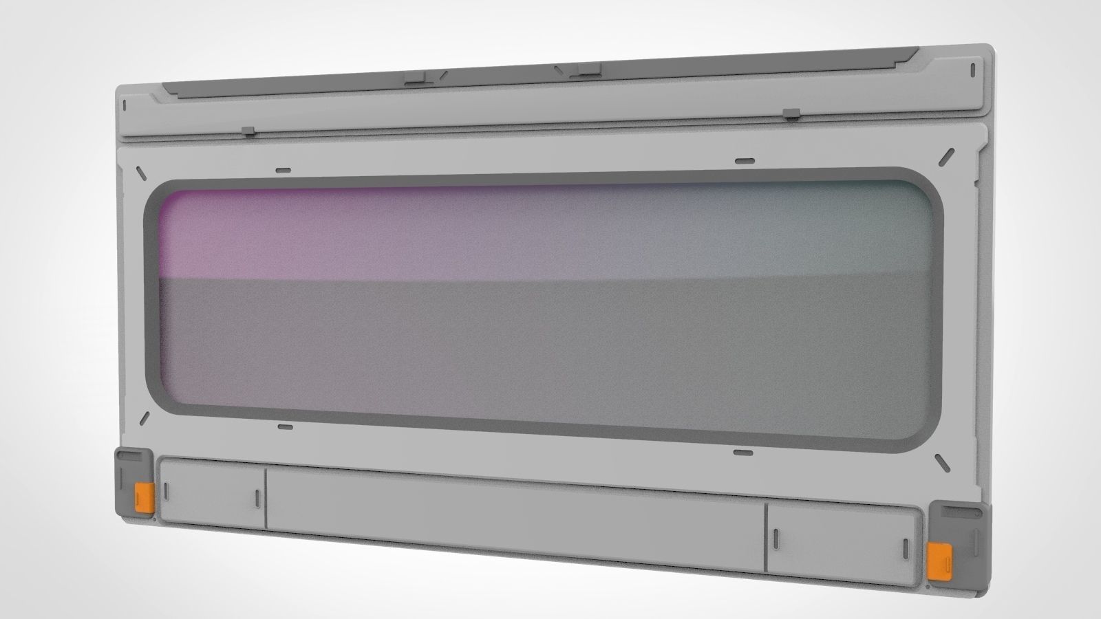 sci-fi Architecture kitbash 23 3D model_7