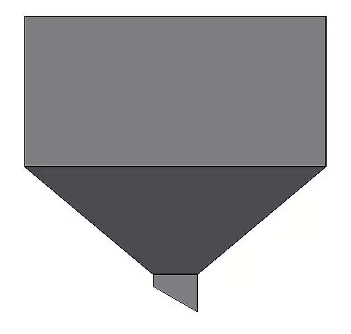 Tolva grain silo icon 3D model