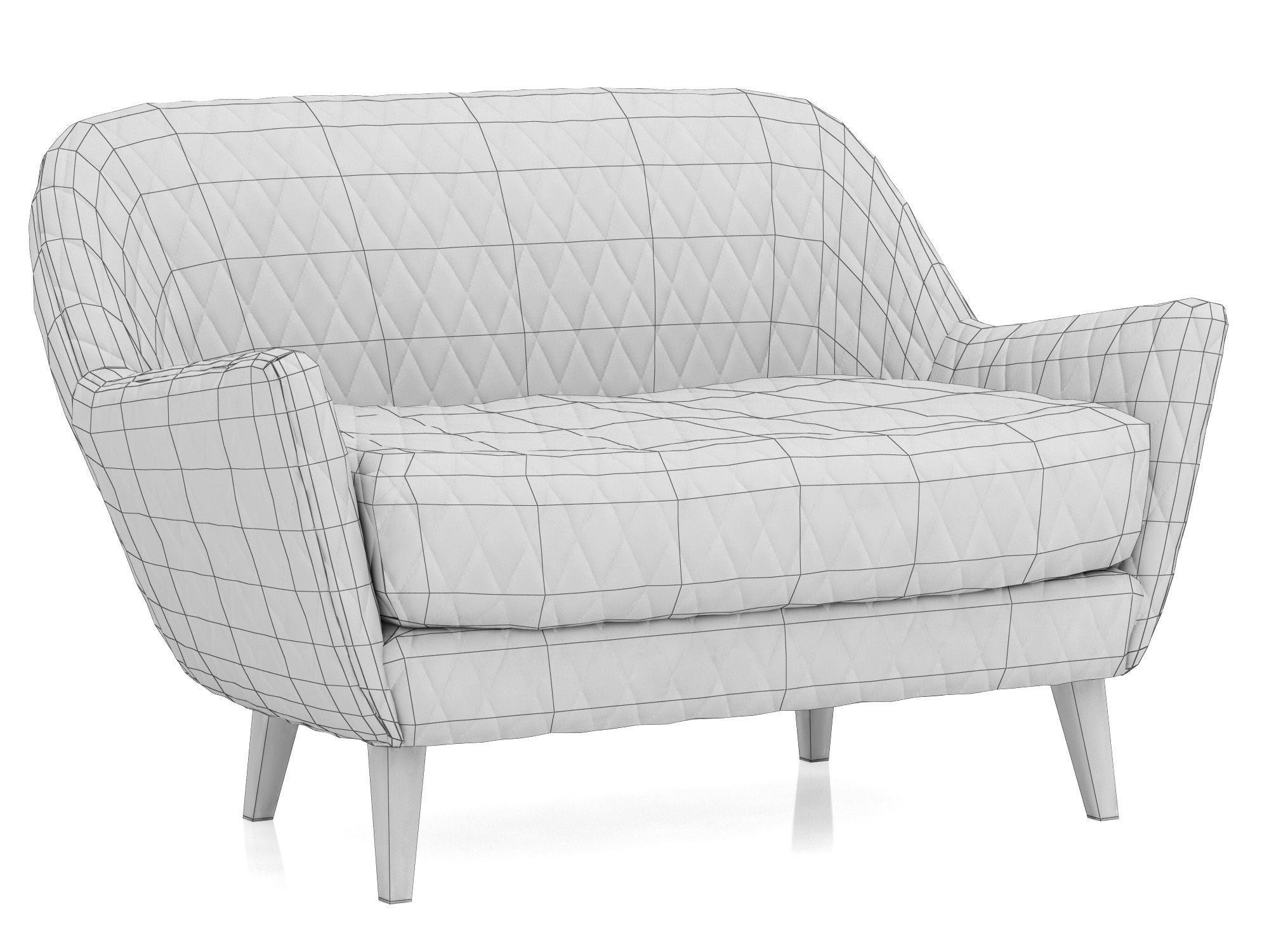 Deephouse Benelux sofa 3D model_8
