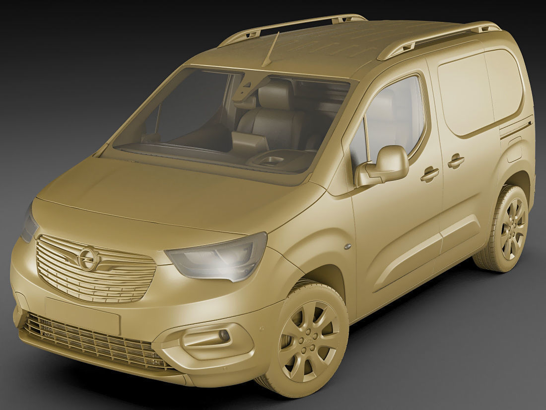 Opel Combo Cargo 2019 3D model_16