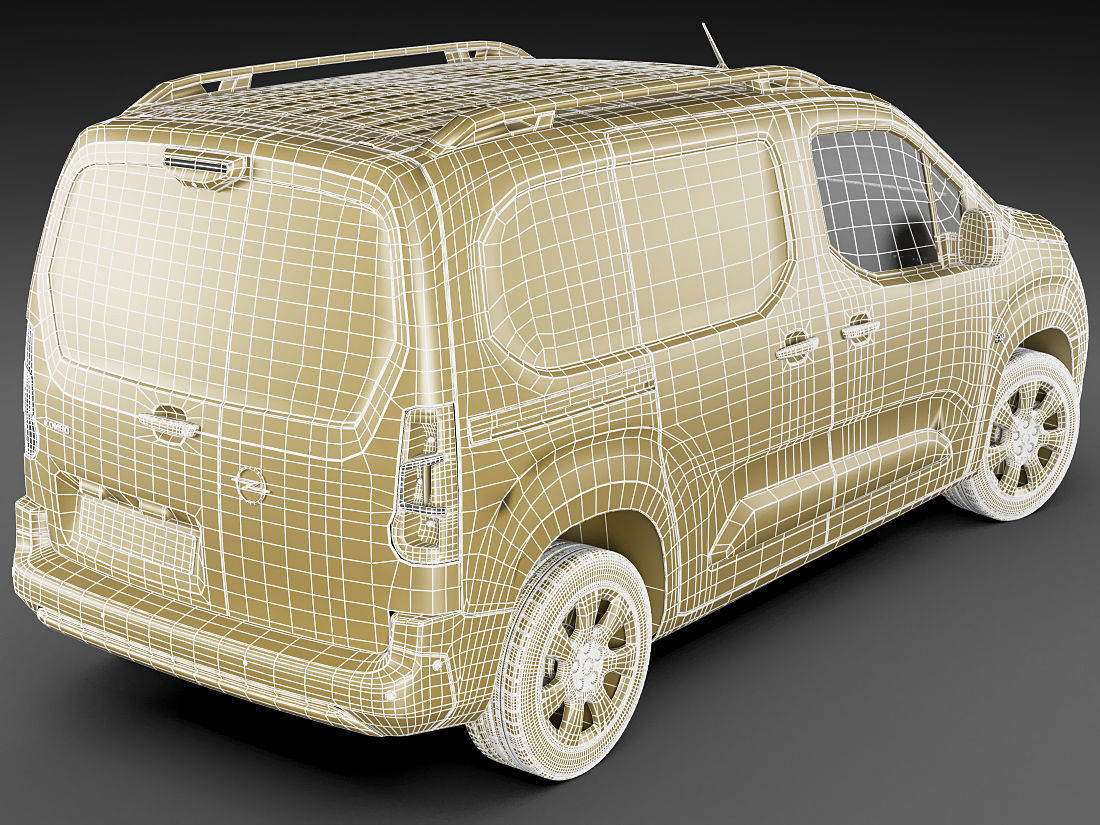 Opel Combo Cargo 2019 3D model_21